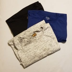 Set of 3 mens tshirts with pockets